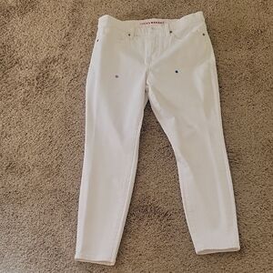 Lucky Brand Women's White Skinny Jeans